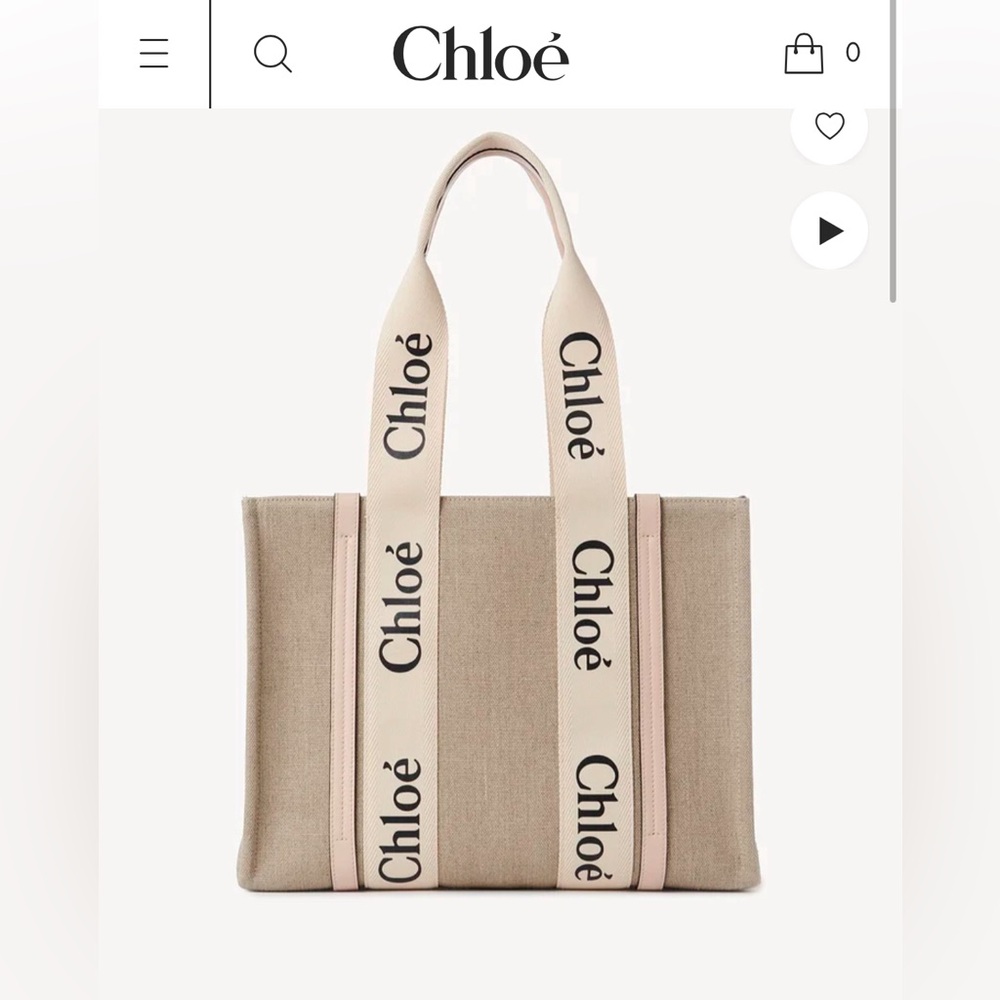 Chloe Woody Tote